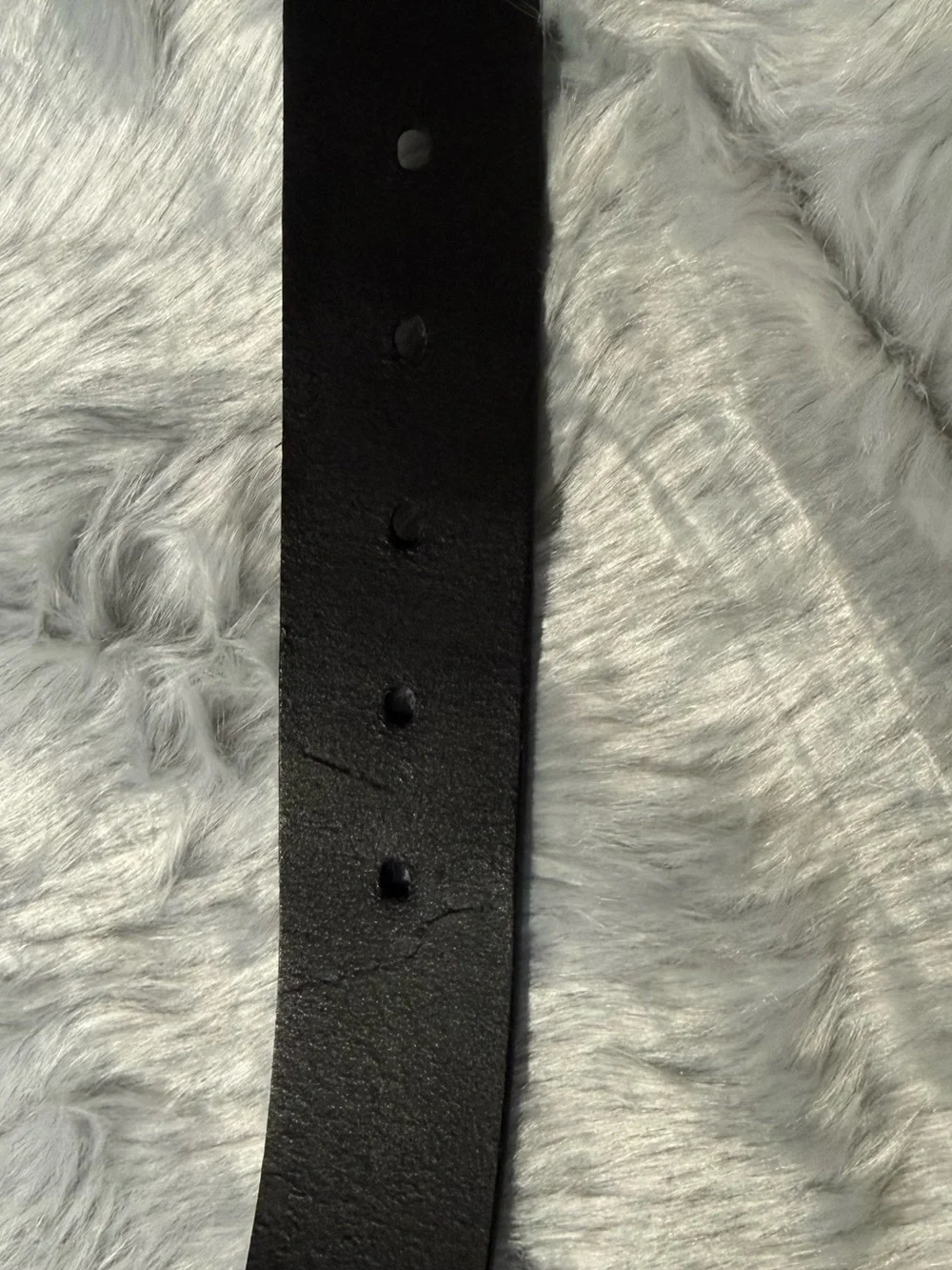 Old Navy Classic Black Leather Belt, Size 2X